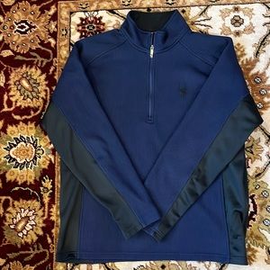 Men XXL SPYDER Spyder sweater. Dark blue and black.